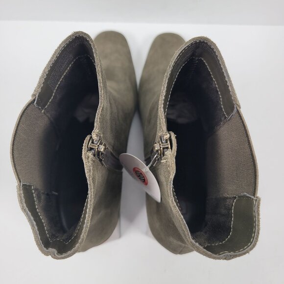 Blondo Scarlette Women's Green Waterproof Ankle Boots US Size 10M NWT - Picture 7 of 11